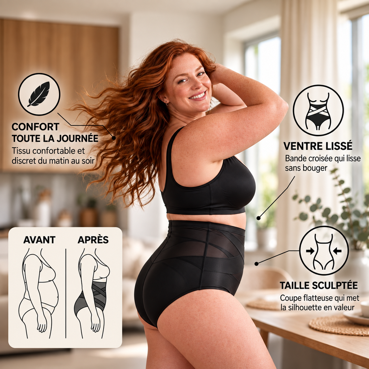 GLOW’UP - La culotte de maintien 360°