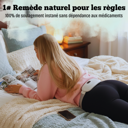 Moona - Ceinture chauffante et massante menstruelle