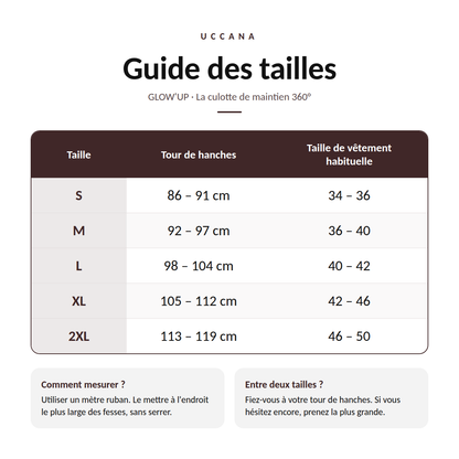 GLOW’UP - La culotte de maintien 360°
