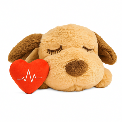 Peluche "Coeur Apaisant" - Calme & Réconfort pour Animaux