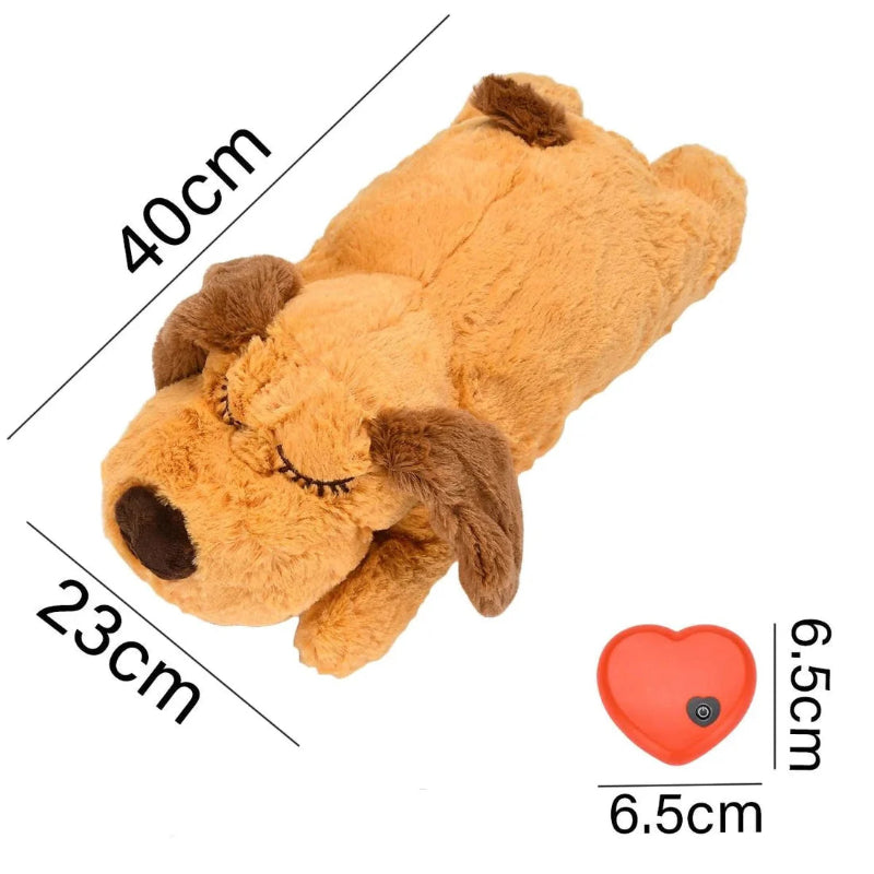 Peluche "Coeur Apaisant" - Calme & Réconfort pour Animaux